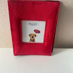 Old Navy Vibrant Red Photo Frame